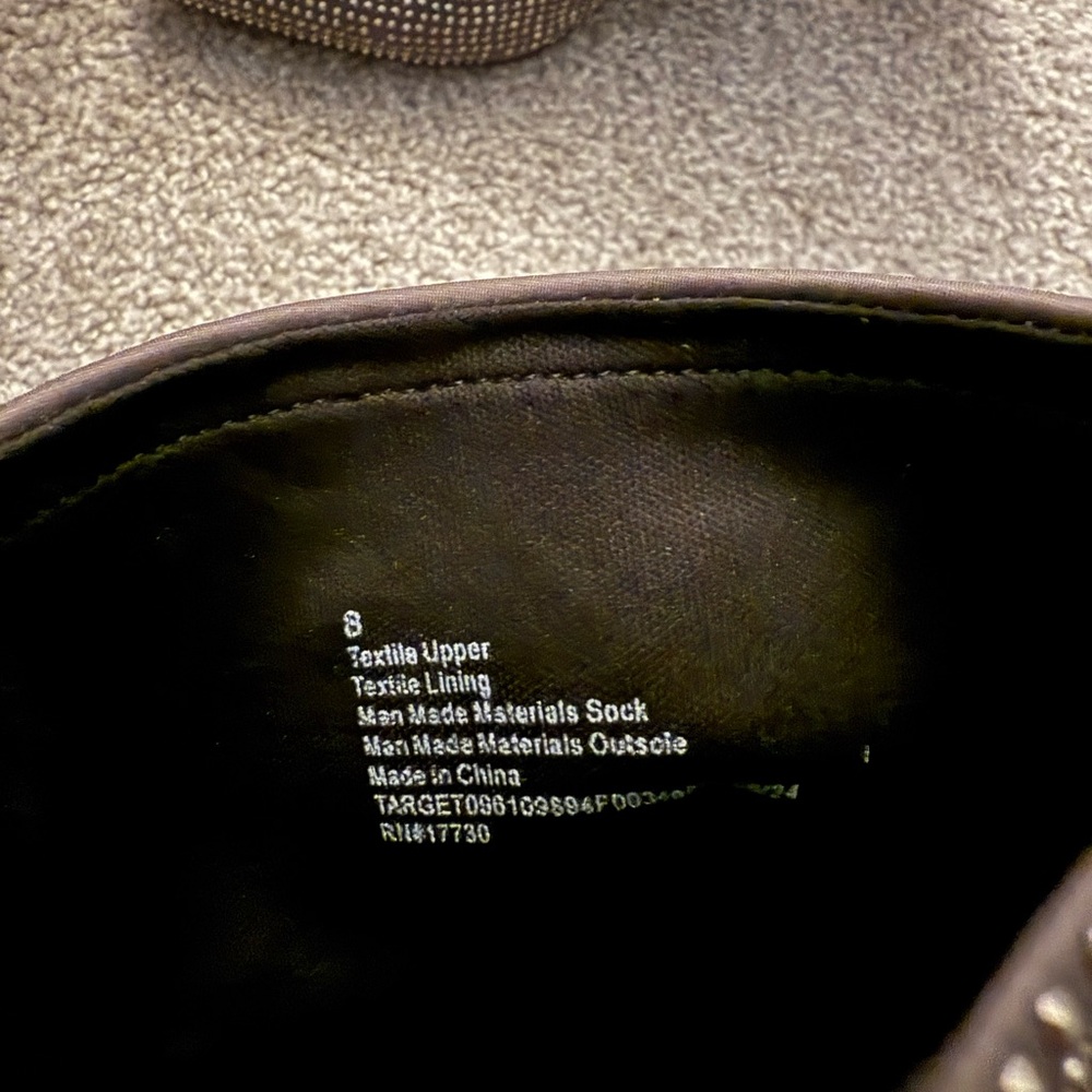 Target Sparkling Rhinestone Heeled Boots - Picture 3 of 4